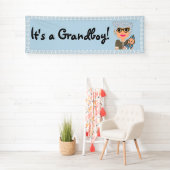 祖母のベビーシャワーの旗 横断幕 (インサイチュ)