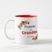 祖母のマグに促進されるカスタム ツートーンマグカップ (左)