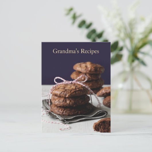 祖母のレシピ ポストカード (スタンド正面)