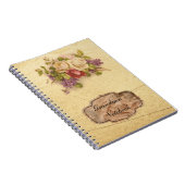 祖母のヴィンテージは上がりました ノートブック (右側)