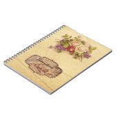 祖母のヴィンテージは上がりました ノートブック (左側)