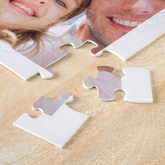 祖母の写真コラージュ最高のおばあさん世界 ジグソーパズル (側面)