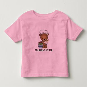 祖母の助手のTシャツ トドラーTシャツ