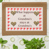 祖母の台所タオル キッチンタオル (折り畳み)