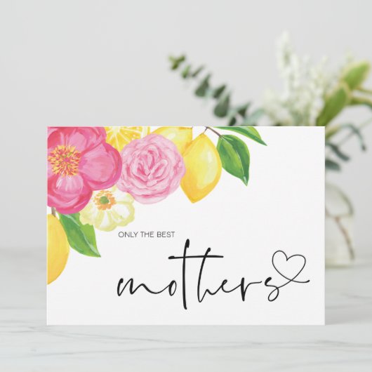 祖母の妊娠の発表ベビー カード (スタンド正面)