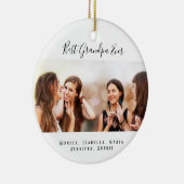 祖母の孫の写真 セラミックオーナメント (右)