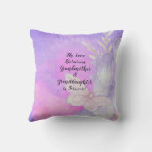 祖母の孫娘の愛は永遠に編集できる クッション (裏面)