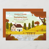 祖母の家へ行こう 招待状 (正面/裏面)