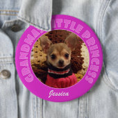 祖母の小さいプリンセスボタン 缶バッジ (インサイチュ)