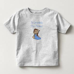 祖母の小さい猿 トドラーTシャツ