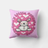 祖母の少し抱擁のバニー クッション (裏面)