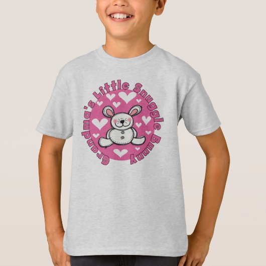 祖母の少し抱擁のバニー Tシャツ (正面)