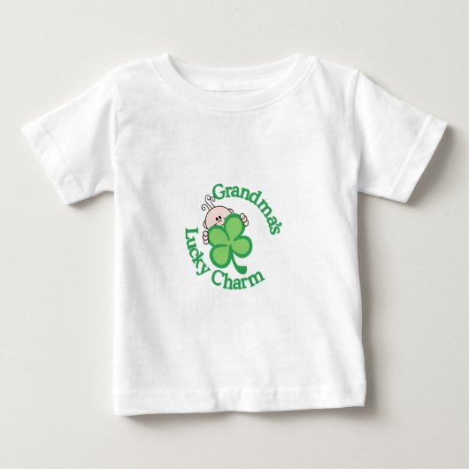 祖母の幸運なチャーム ベビーTシャツ (正面)