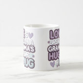 祖母の愛が完璧に醸造パステル コーヒーマグカップ (中央)