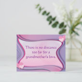 祖母の愛に遠すぎる引用文 ポストカード (スタンド正面)