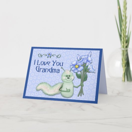 祖母の愛虫 カード (正面)