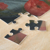 祖母の抱擁 – 祖母と子供 ジグソーパズル (側面)