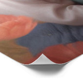 祖母の抱擁 – 祖母と子供 ポスター (角)