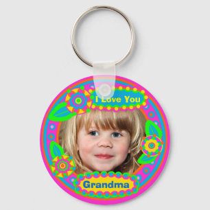 祖母の母の日のカスタムKeychain キーホルダー
