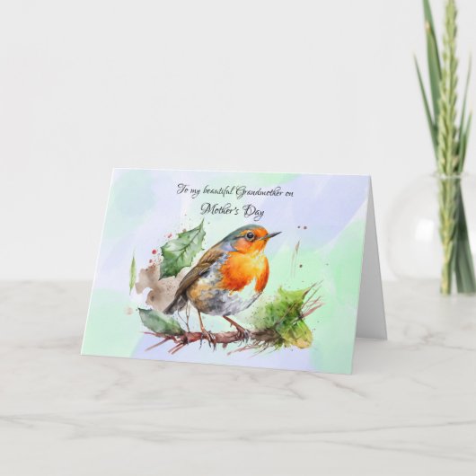 祖母の母の日 カード (正面)