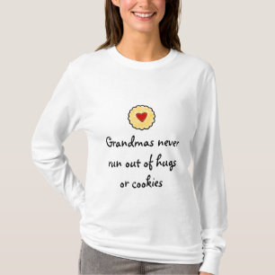 祖母の決して使い果たされた抱擁かクッキー Tシャツ