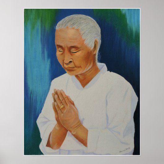 祖母の祈りの言葉 ポスター (正面)