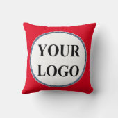 祖母の祖父母のためにロゴを追加 クッション (裏面)