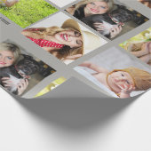 祖母の祖父PHOTOコラージギフト ラッピングペーパー (角)