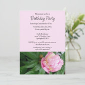 祖母の誕生日パーティー 招待状 (スタンド正面)