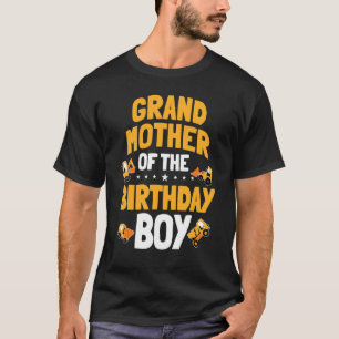 祖母の誕生日ボーイ建築ウォーク Tシャツ