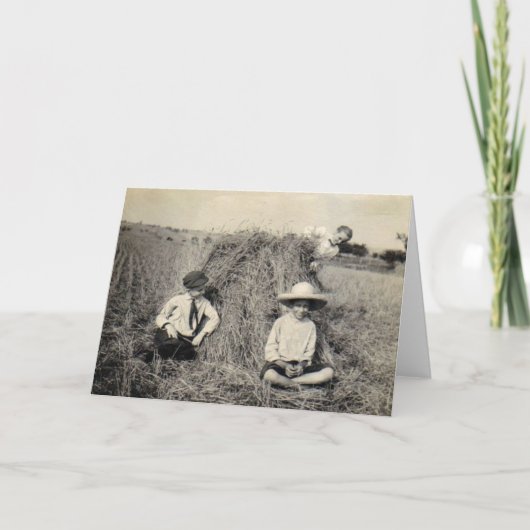 祖母の驚き カード (正面)