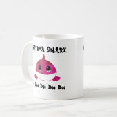 祖母の鮫のコーヒー・マグ コーヒーマグカップ (正面左)