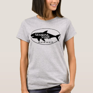 祖母の鮫 Tシャツ