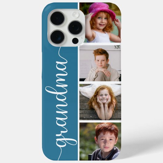 祖母の4枚の写真 Case-Mate iPhoneケース (裏面)