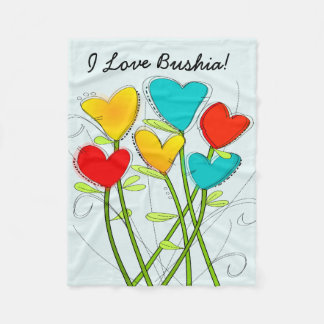 祖母のBushiaのポーランドのフリースブランケット フリースブランケット