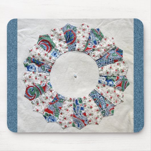 祖母のNellieのキルト-ブロック#1 マウスパッド (正面)