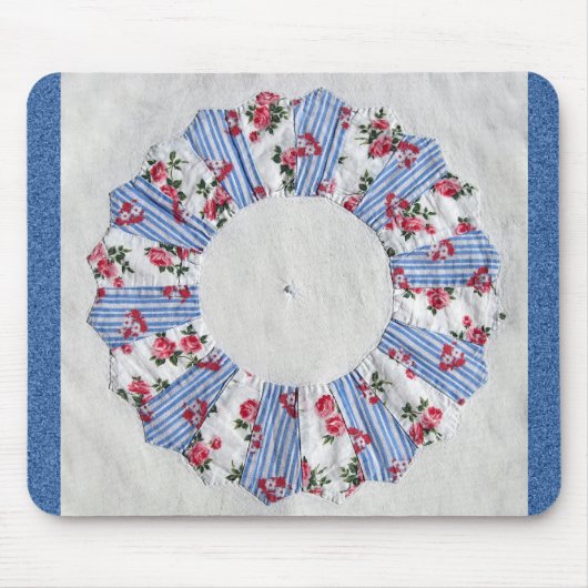 祖母のNellieのキルト-ブロック#3 マウスパッド (正面)