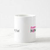 祖母はより多くの楽しい時を過します コーヒーマグカップ (中央)