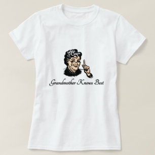 祖母はベストを知っています Tシャツ