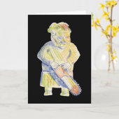 祖母は健康なカードを得ます カード (黄色い花)