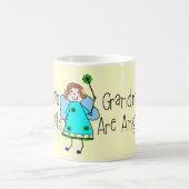 祖母は天使のギフトです コーヒーマグカップ (中央)