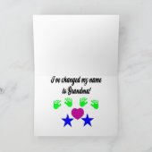 祖母は幸運なカードです カード (内部)