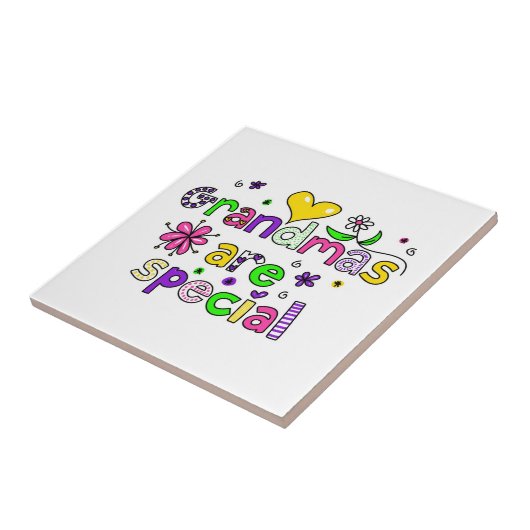 祖母は特別です タイル (側面)