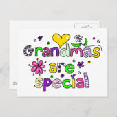 祖母は特別 ポストカード (正面/裏面)