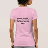 祖母は.....愛します Tシャツ (裏面)