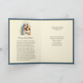 祖母カトリック悔やみや弔慰の逝去 カード (内部)