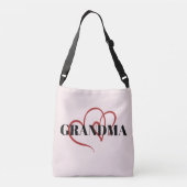 祖母ハート1 クロスボディバッグ (裏面)