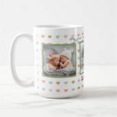 祖母パーソナライズされた用コーヒーマグ コーヒーマグカップ (左)