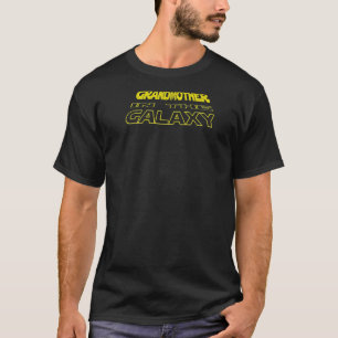 祖母ファミリー宇宙バック Tシャツ