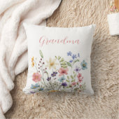 祖母フローラ装飾用クッション クッション (ブランケット)